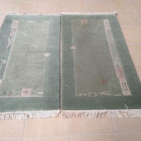 Teppich, vorher-nachher